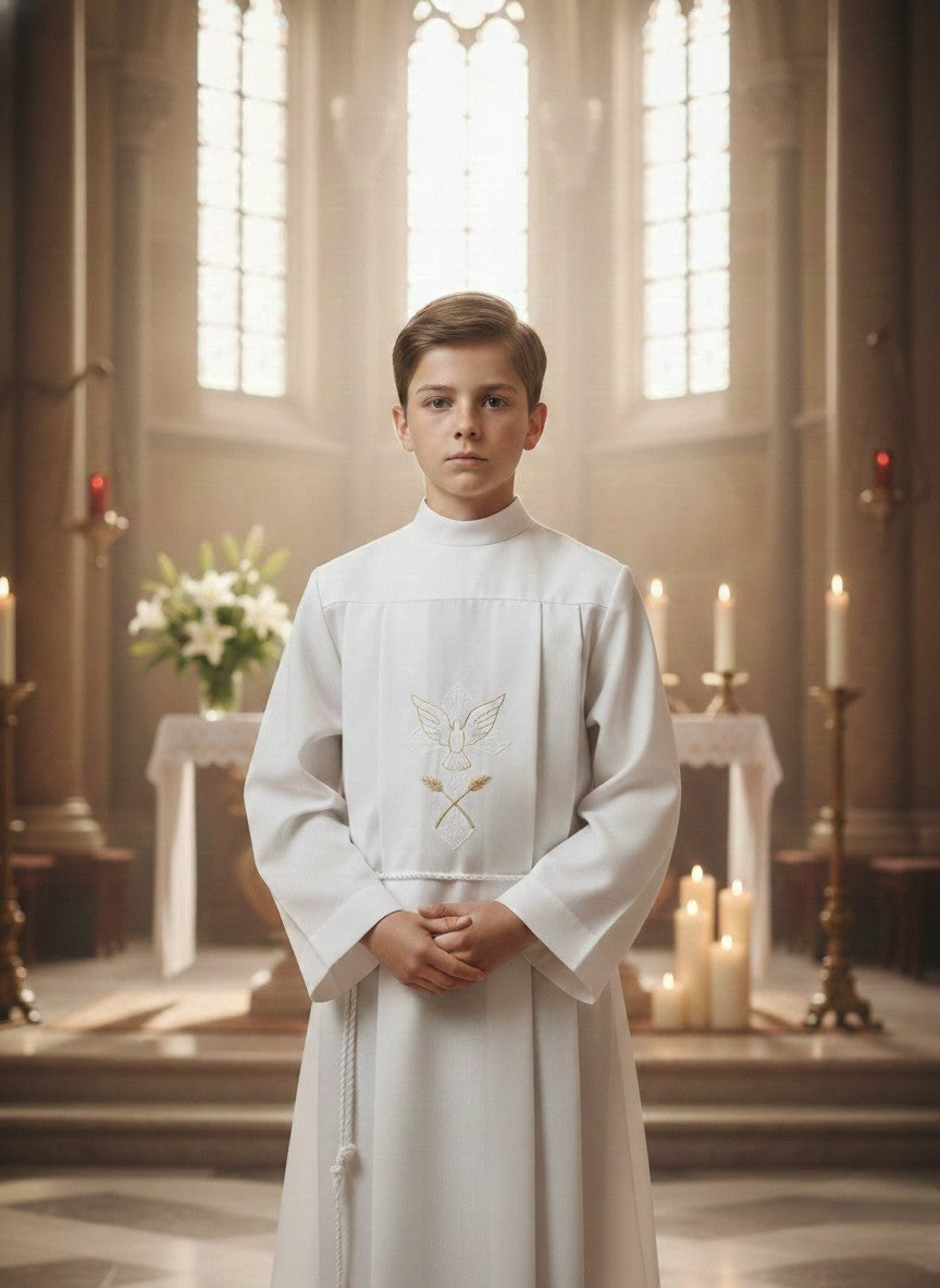 Túnica Comunion Confirmacion "Espíritu Santo" unisex