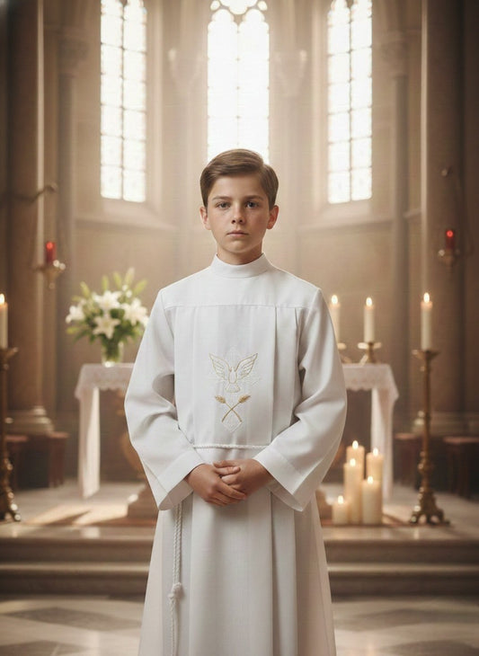 Túnica Comunion Confirmacion "Espíritu Santo" unisex