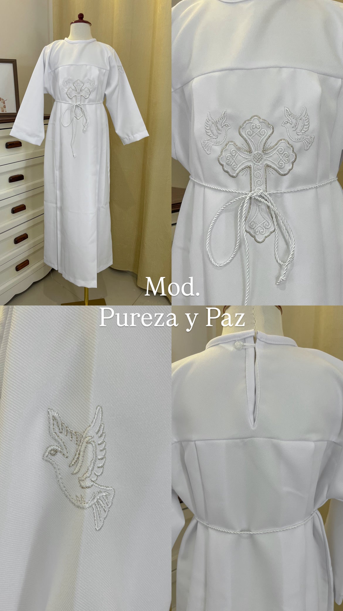 Túnica "Pureza y Paz" unisex