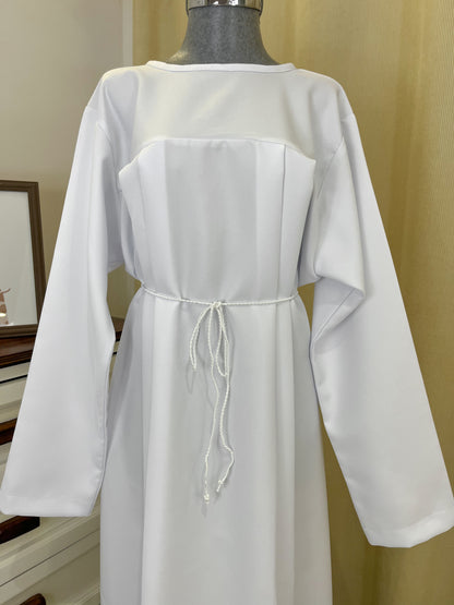 Túnica Comunion Confirmacion Lisa unisex