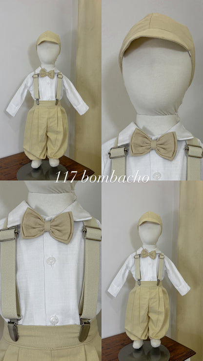 Conjunto Traje Tirantes Formal 117 Bombacho bebe