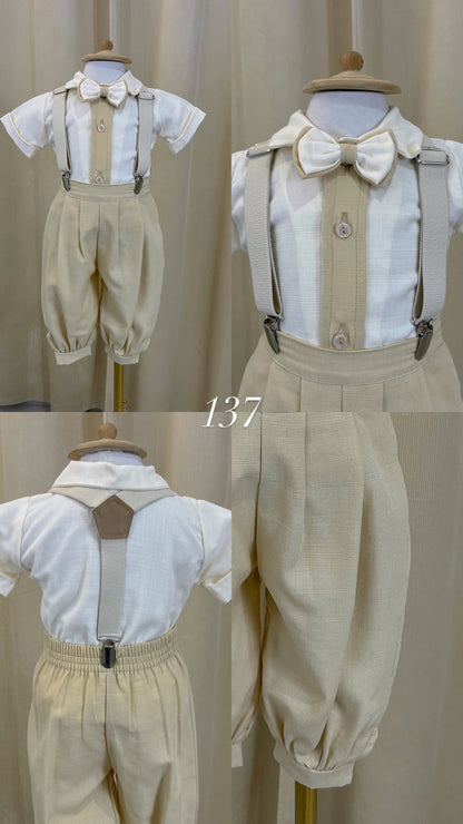 Conjunto Traje Bombacho Tirantes 137 Niño Bebe