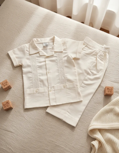 Conjunto Guayabera 115 Niño Bebe