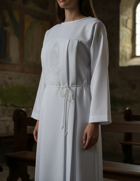 Tunica Comunion Confirmacion Virgen unisex