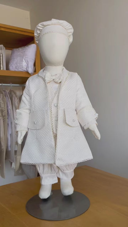 Ropón Bombacho 510 Principe Bautizo Niño Bebe