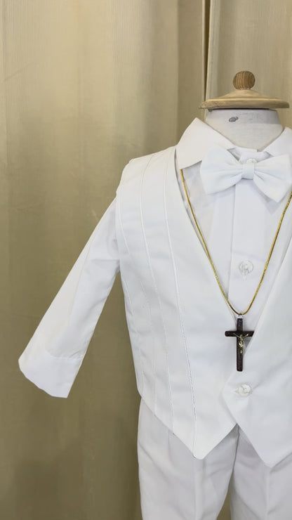 Conjunto Traje Formal con Chaleco sotach Niño bebe