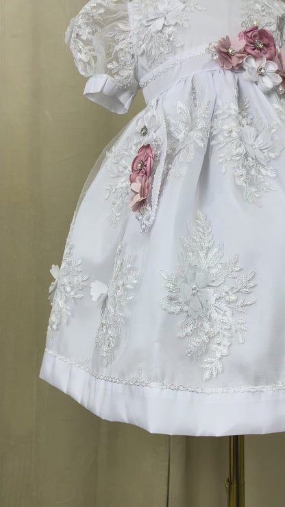 Vestido Batita Ropon 18 Niña Bebe