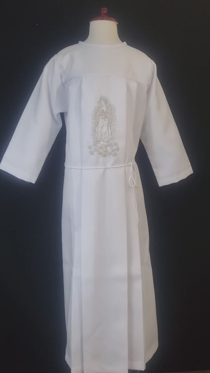 Tunica Comunion Confirmacion Virgen unisex