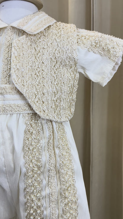 Ropón Bombacho 153 Bautizo Niño Bebe