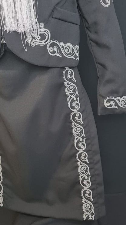 Traje Charro Mariachi Tafetan Niña Bebe