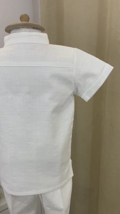 Conjunto Guayabera Bordado 129 Niño Bebe