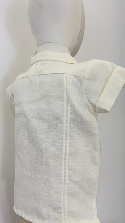 Conjunto Guayabera 123 niño bebe