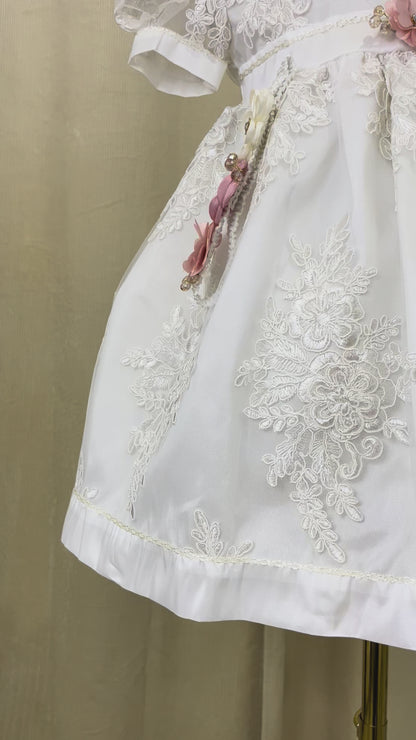 Vestido Batita Ropon 18 Niña Bebe