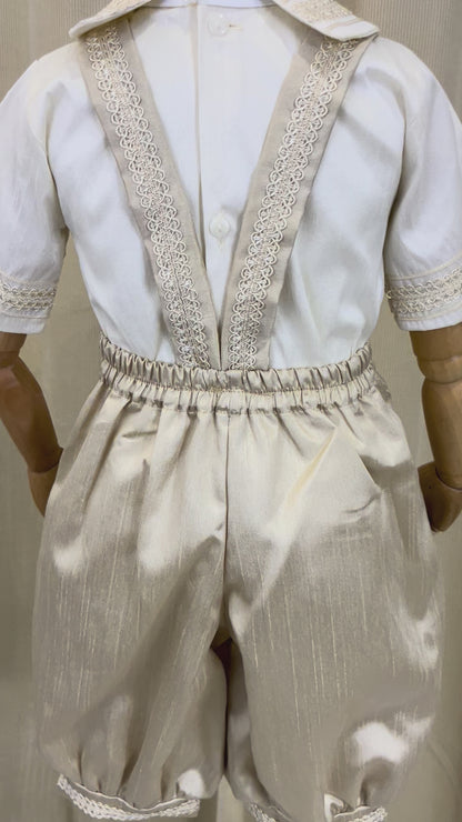 Conjunto Traje Bombacho Tirantes 135 Niño Bebe