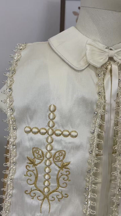 Ropón Bombacho 165 Bautizo Niño Bebe