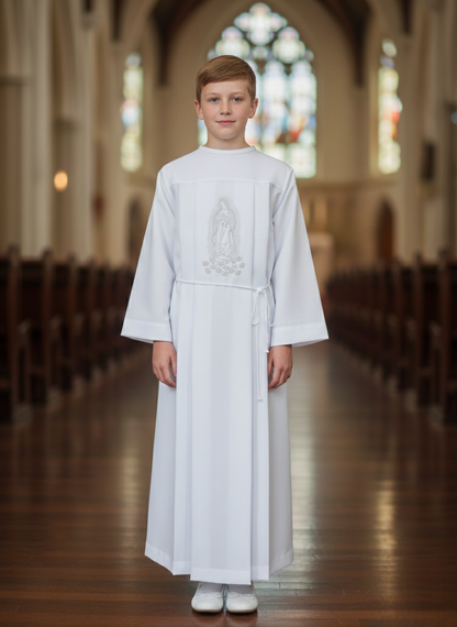 Tunica Comunion Confirmacion Virgen unisex